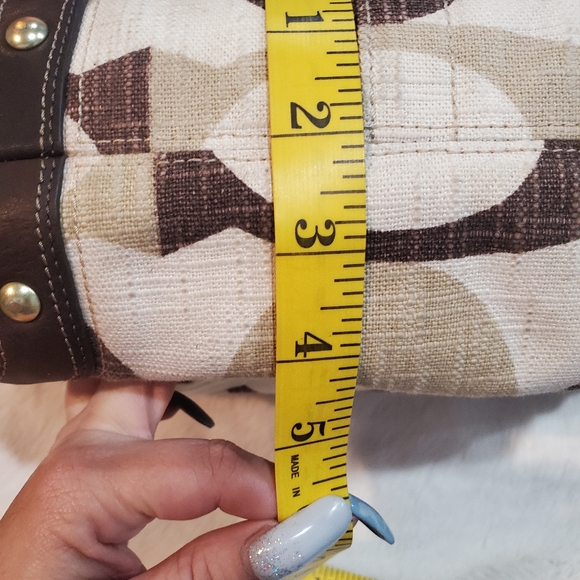 Coach Brown Hobo Bag With Matching Wallet A0826-12197 - Picture 9 of 17